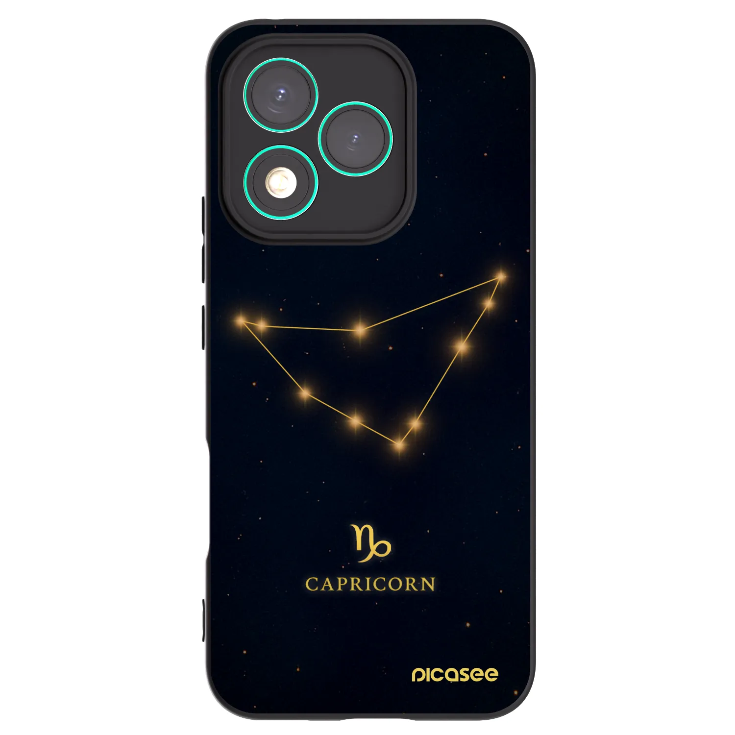 Picasee husă neagră din silicon pentru Honor 400 Lite 5G - CAPRICORN