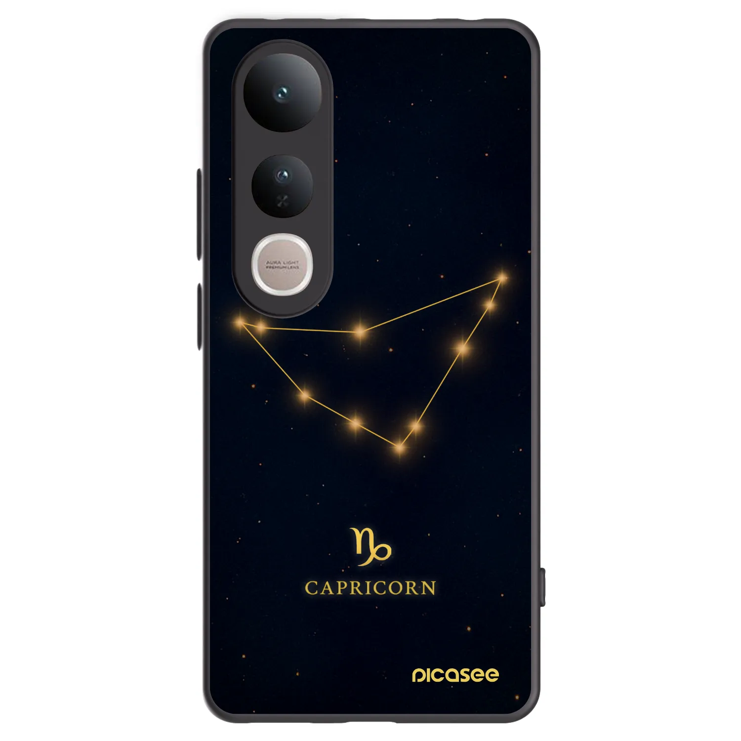 Picasee husă neagră din silicon pentru Vivo V50 Lite 5G - CAPRICORN