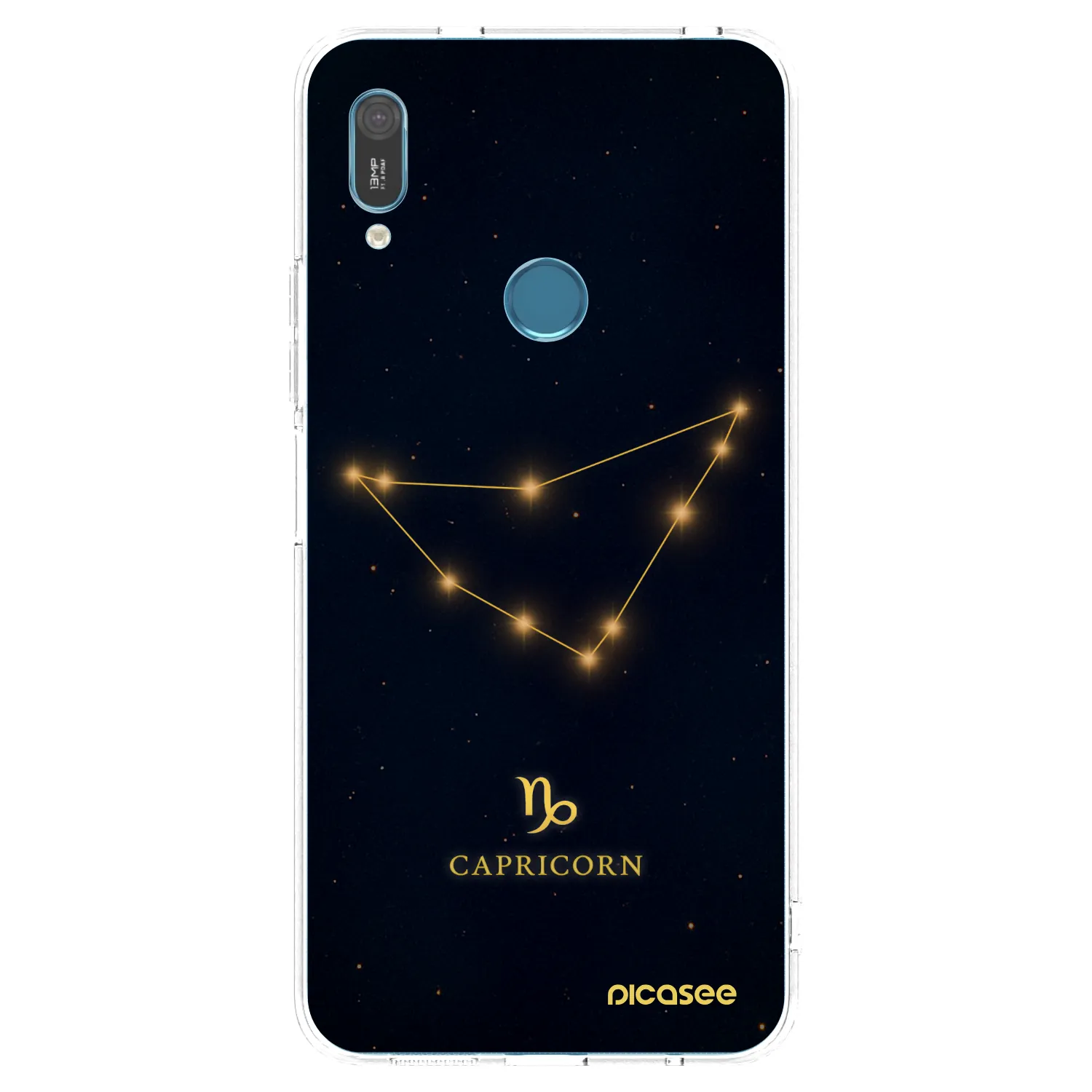 Picasee husă transparentă din silicon pentru Huawei Y6 2019 - CAPRICORN