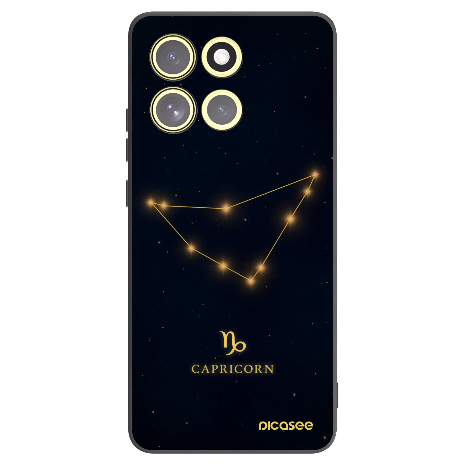 Picasee husă neagră din silicon pentru Motorola Moto G86 5G - CAPRICORN