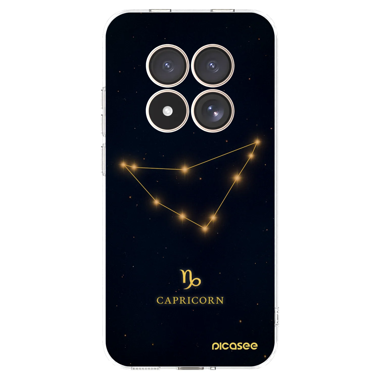 Picasee husă transparentă din silicon pentru Xiaomi Redmi Note 15 Pro 4G - CAPRICORN