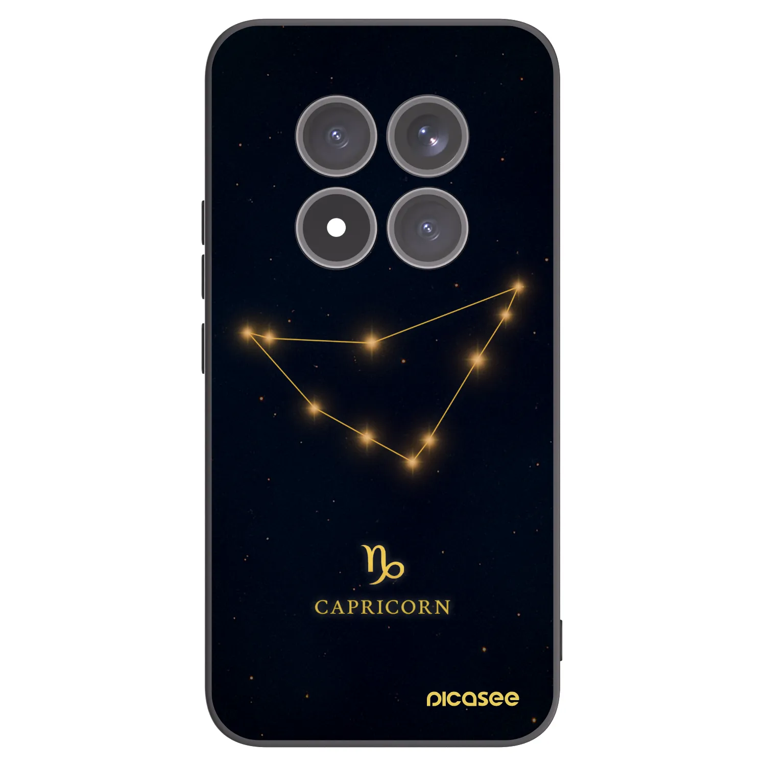 Picasee husă neagră din silicon pentru Xiaomi Redmi Note 15 Pro+ - CAPRICORN