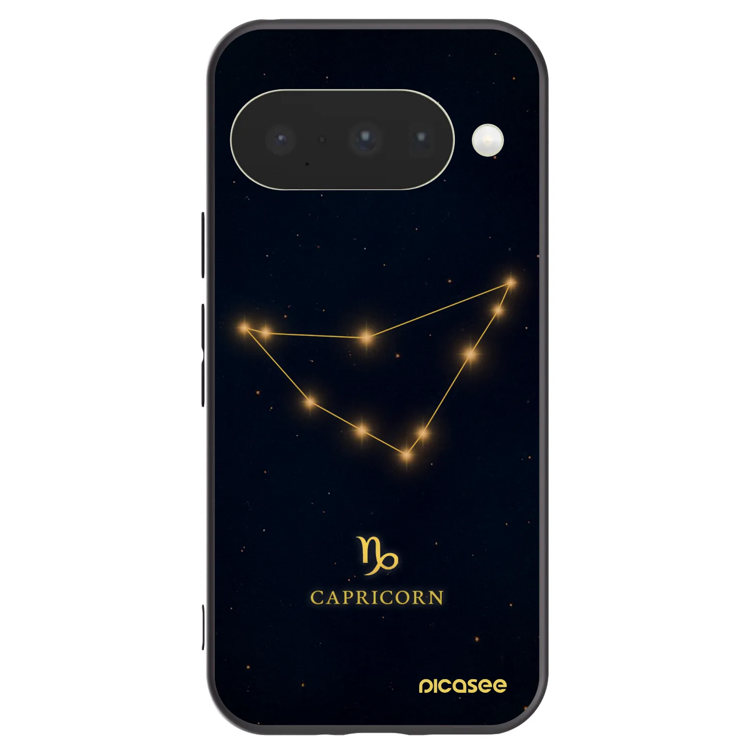Picasee husă neagră din silicon pentru Google Pixel 10 - CAPRICORN