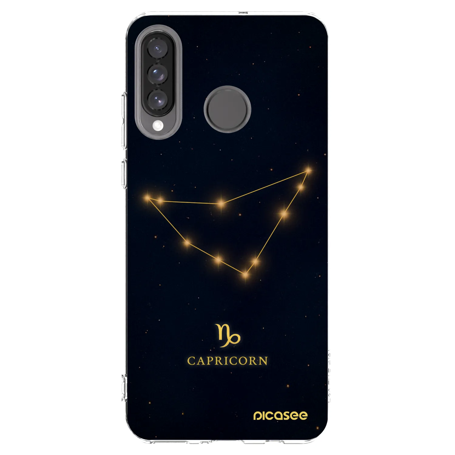 Picasee husă transparentă din silicon pentru Huawei P30 Lite - CAPRICORN