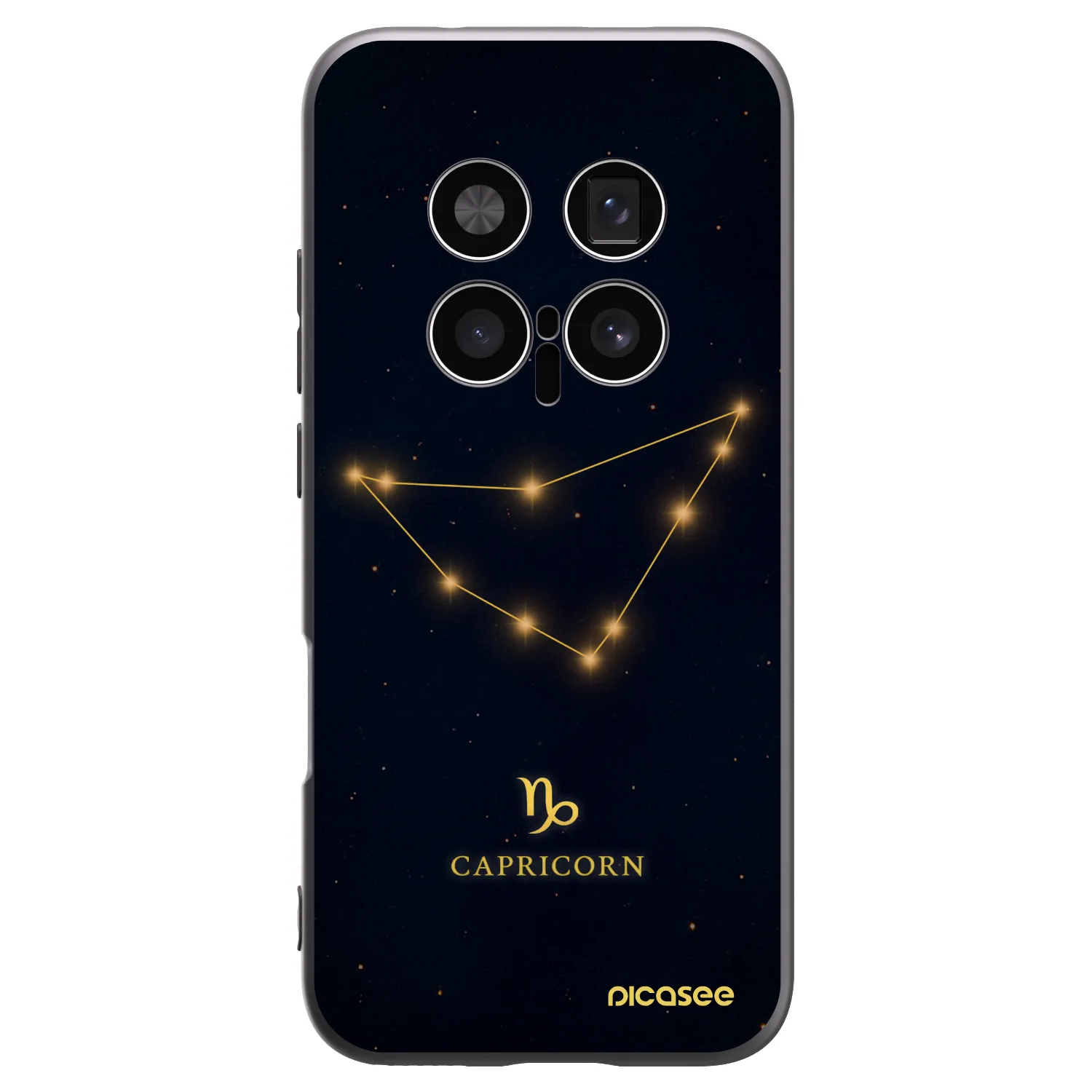 Picasee husă neagră din silicon pentru Honor Magic8 Pro 5G - CAPRICORN