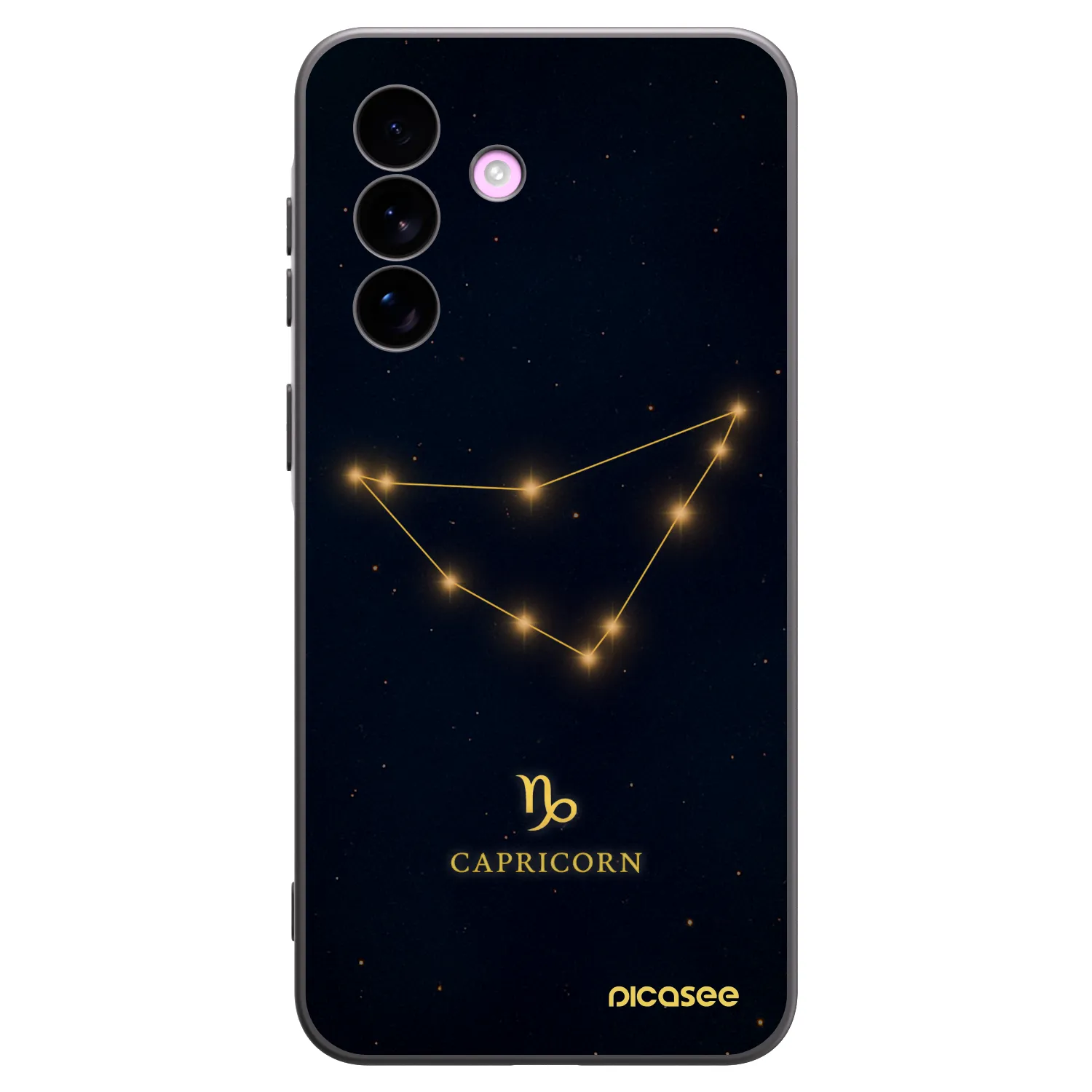 Picasee husă neagră din silicon pentru Samsung Galaxy A57 5G - CAPRICORN