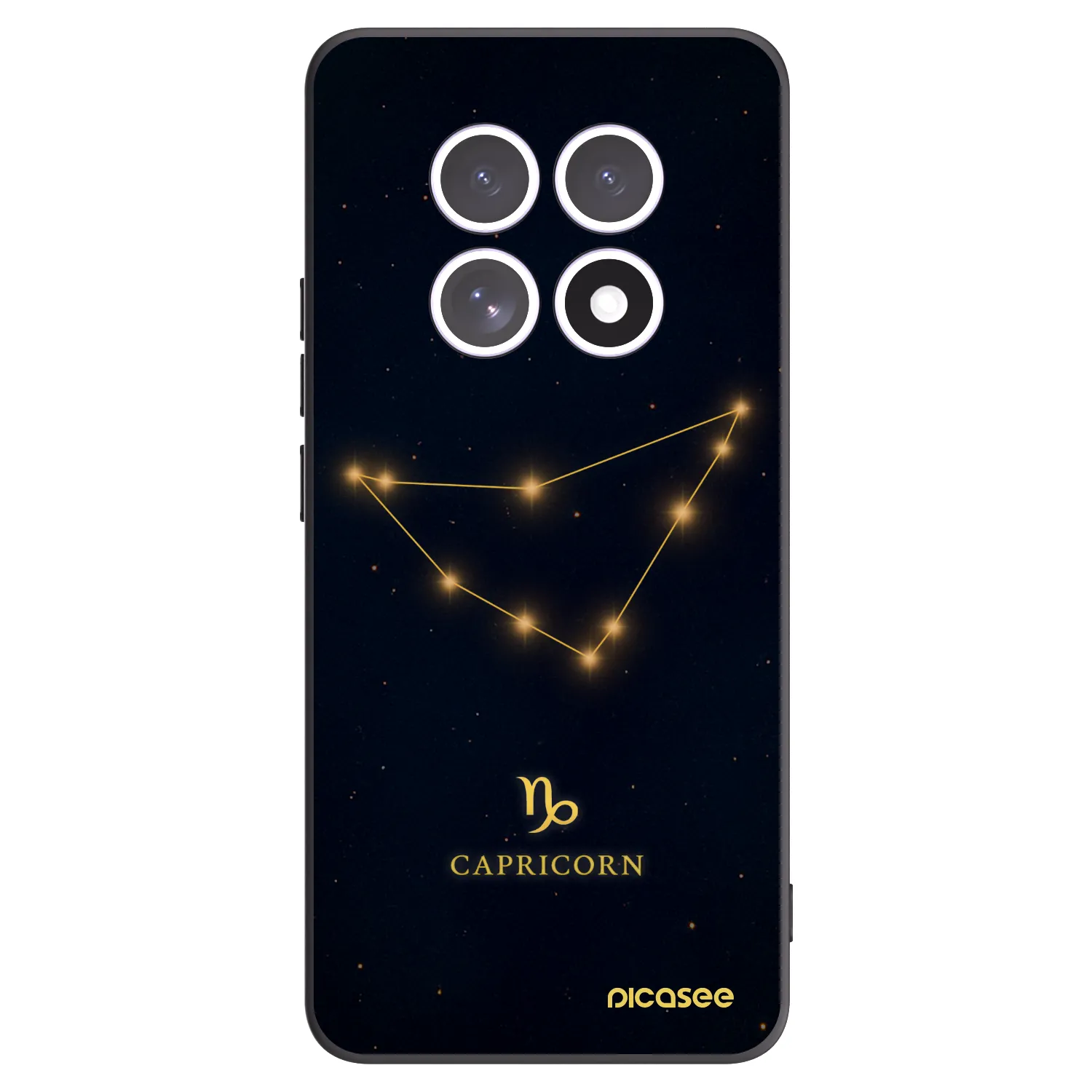 Picasee husă neagră din silicon pentru Xiaomi Redmi Note 15 5G - CAPRICORN
