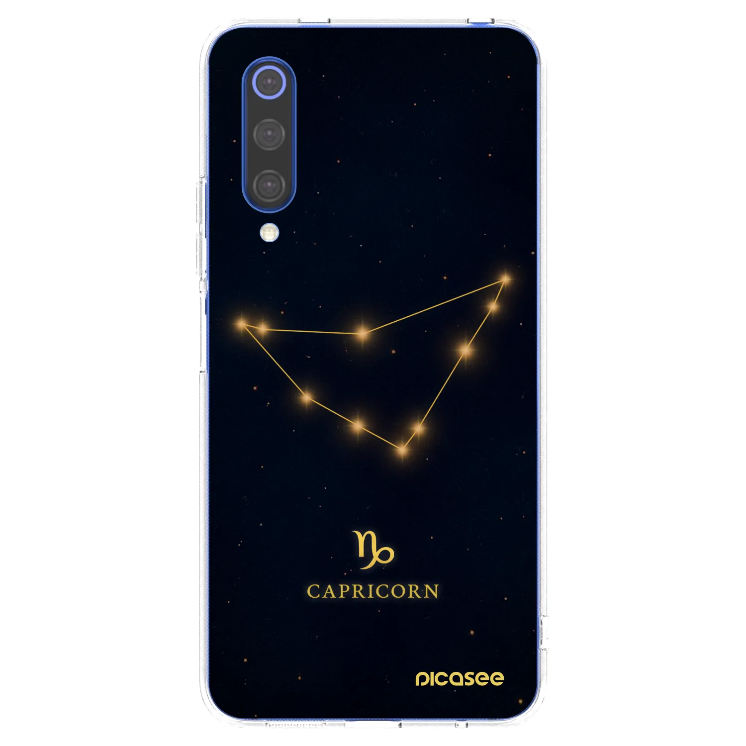 Picasee husă transparentă din silicon pentru Xiaomi Mi 9 SE - CAPRICORN
