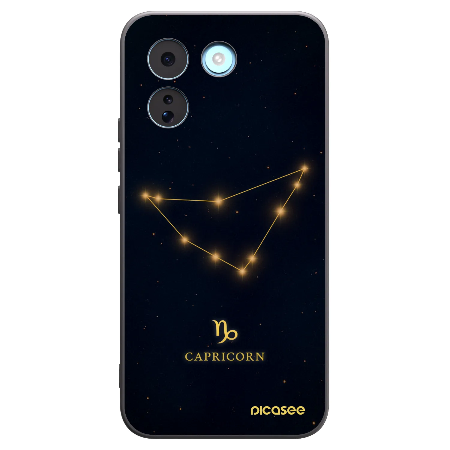 Picasee husă neagră din silicon pentru Xiaomi Redmi Note 17 Pro MAX 5G - CAPRICORN