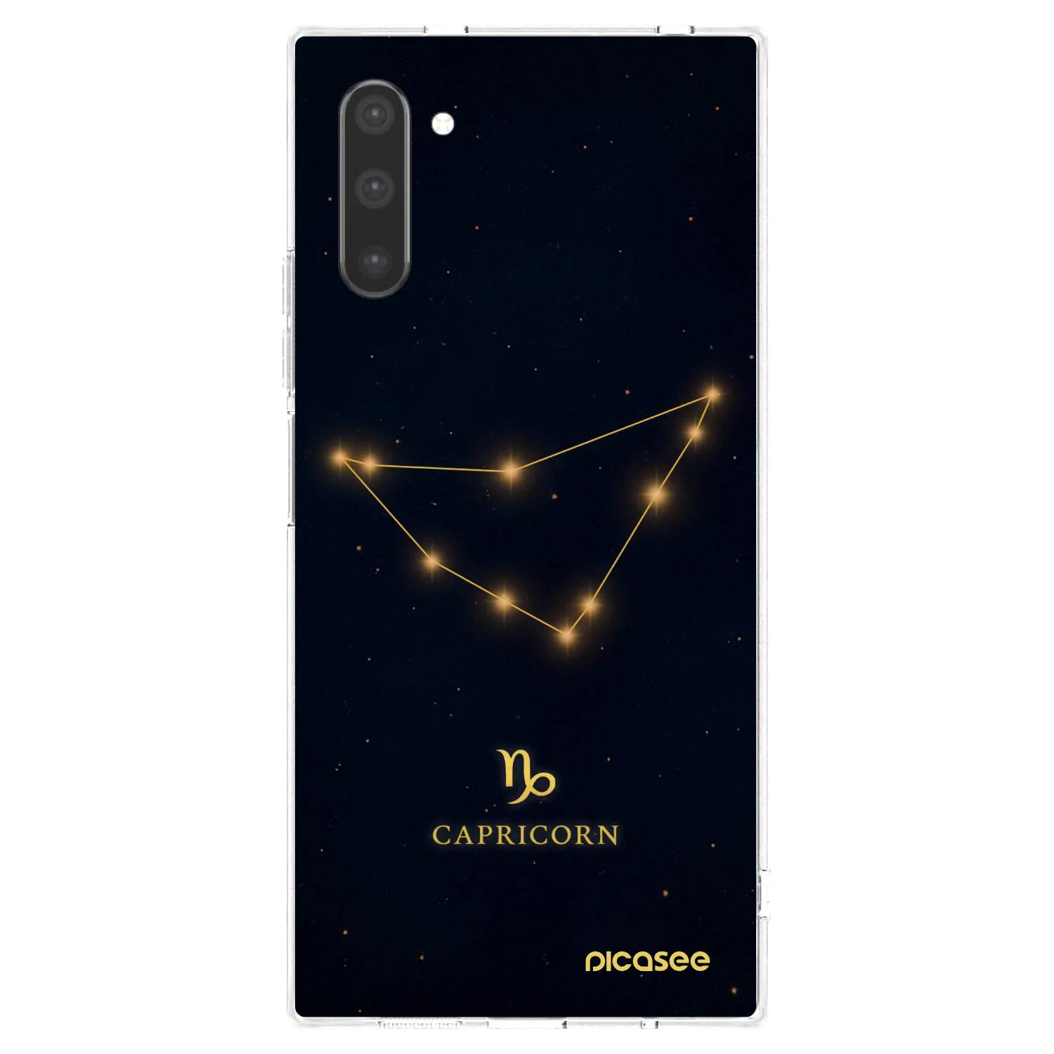 Picasee husă transparentă din silicon pentru Samsung Galaxy Note 10 N970F - CAPRICORN