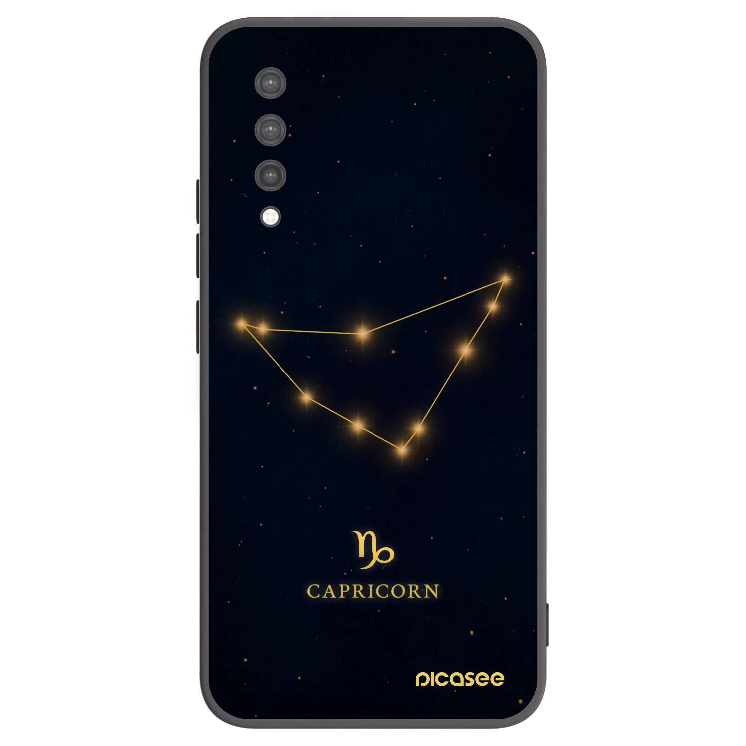 Picasee husă neagră din silicon pentru Xiaomi Mi 9 Lite - CAPRICORN
