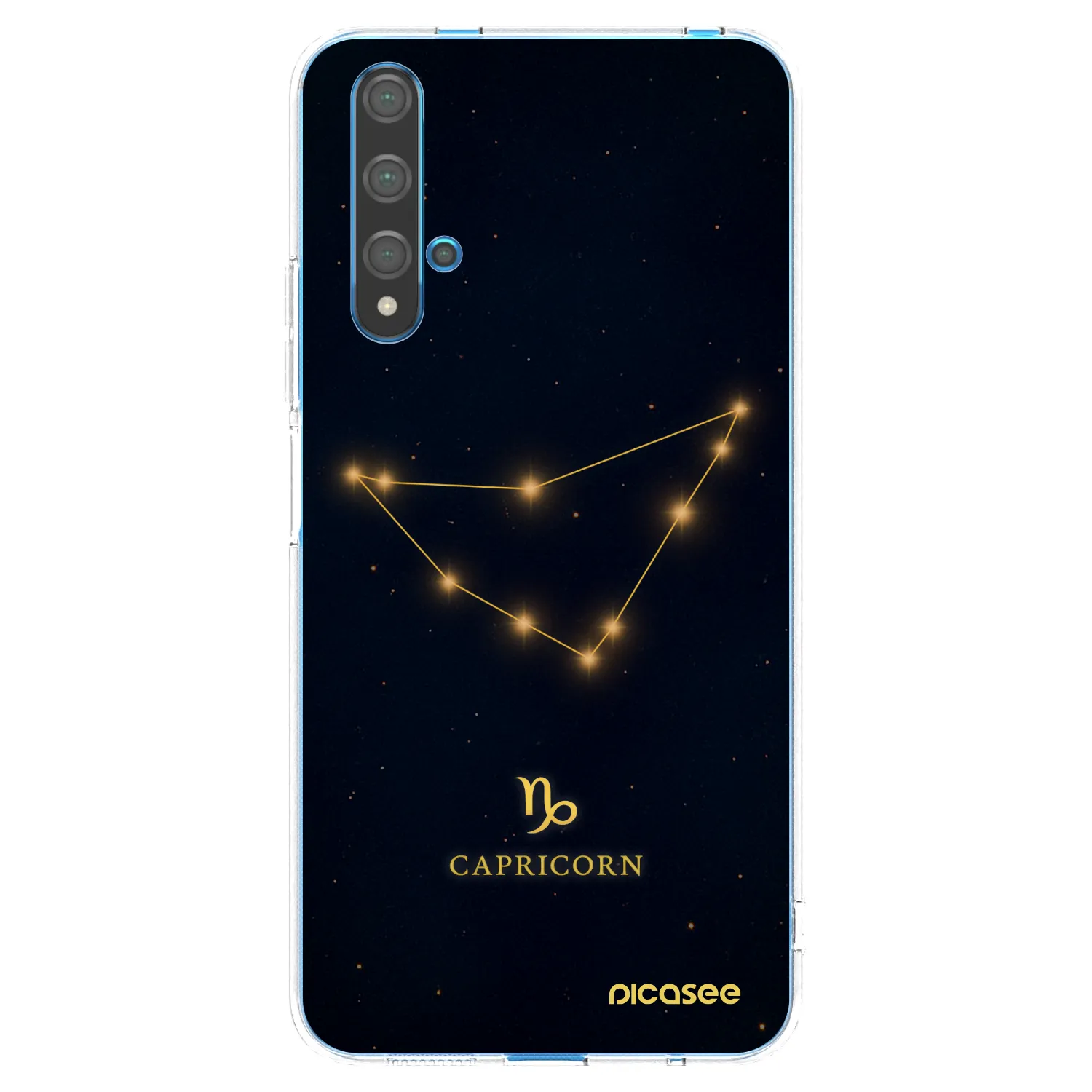 Picasee husă transparentă din silicon pentru Huawei Nova 5T - CAPRICORN