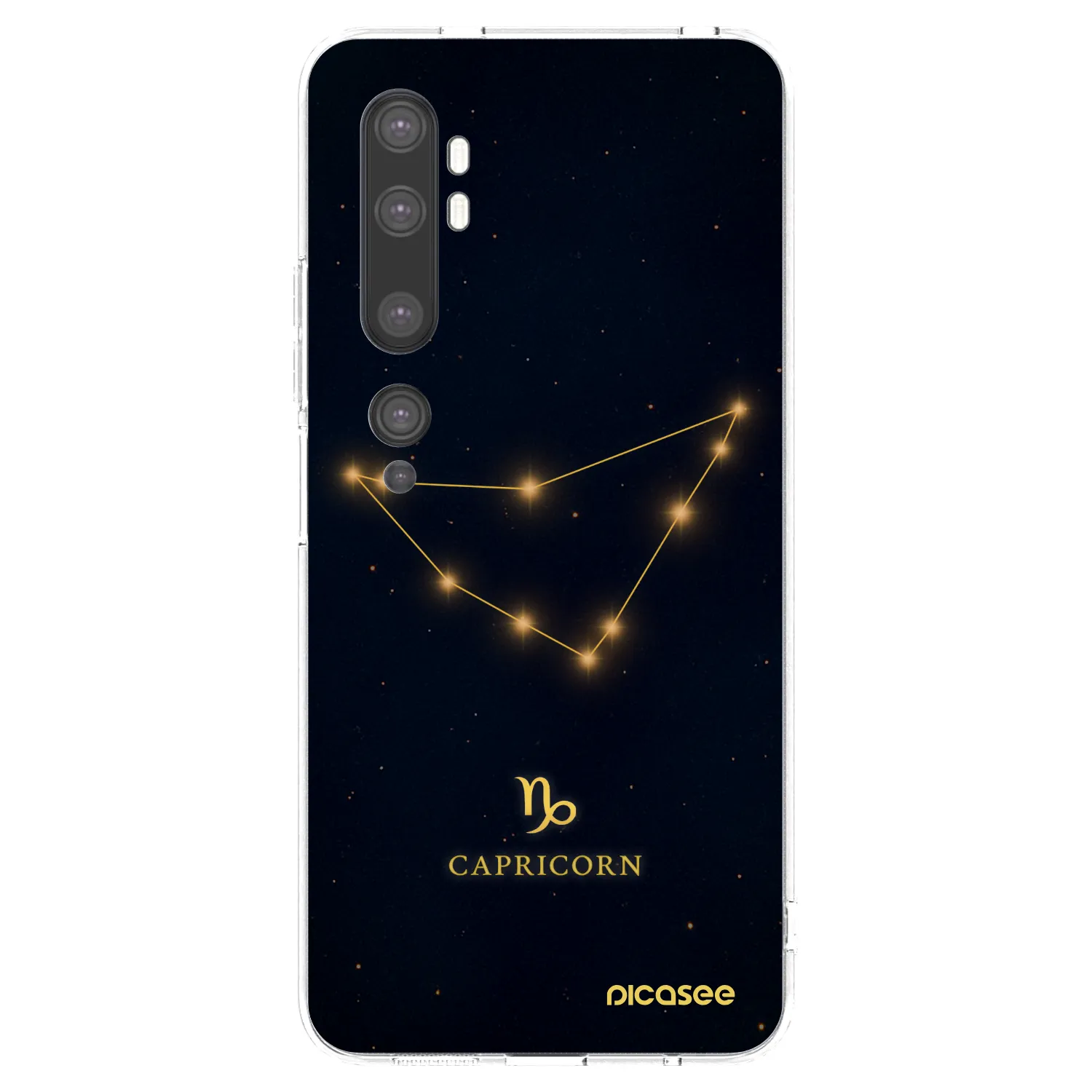 Picasee husă transparentă din silicon pentru Xiaomi Mi Note 10 (Pro) - CAPRICORN