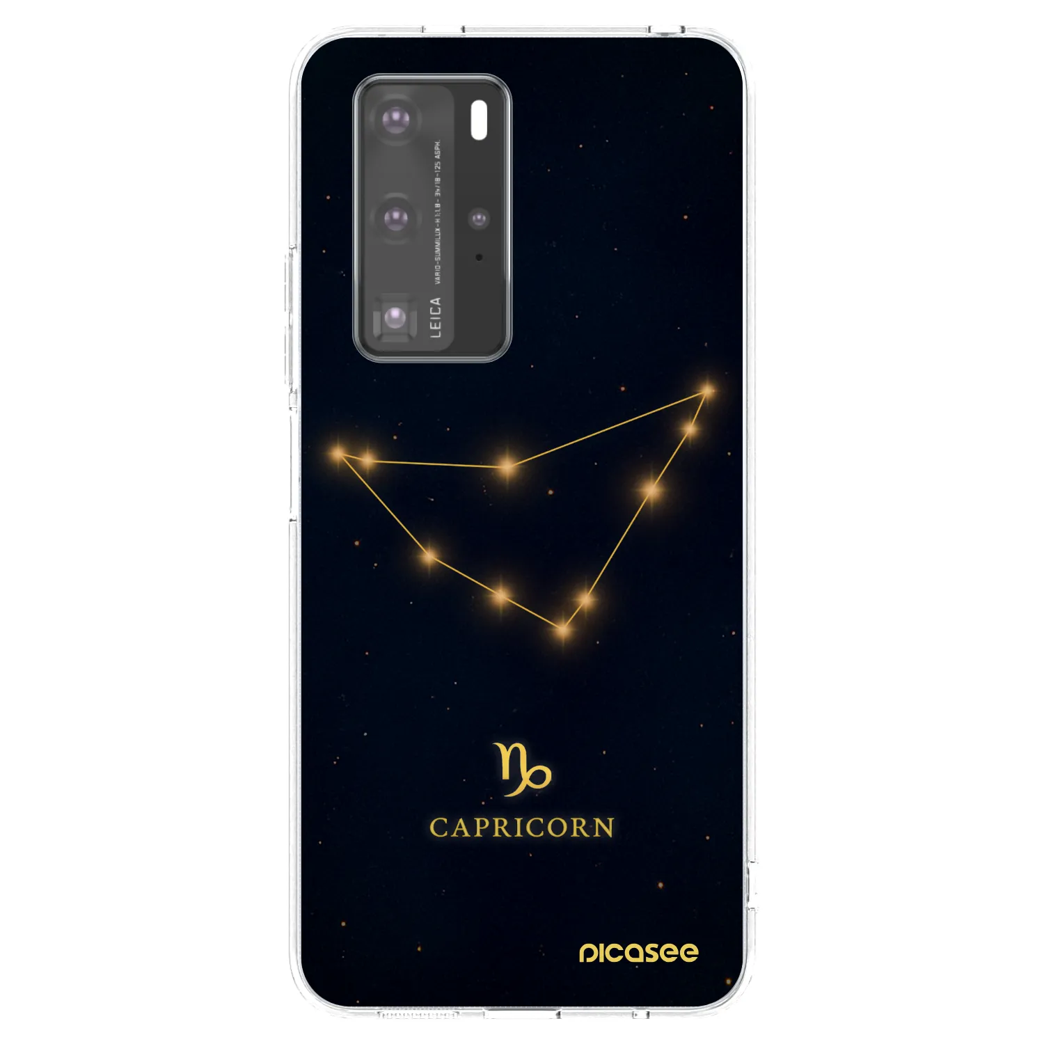Picasee husă transparentă din silicon pentru Huawei P40 Pro - CAPRICORN
