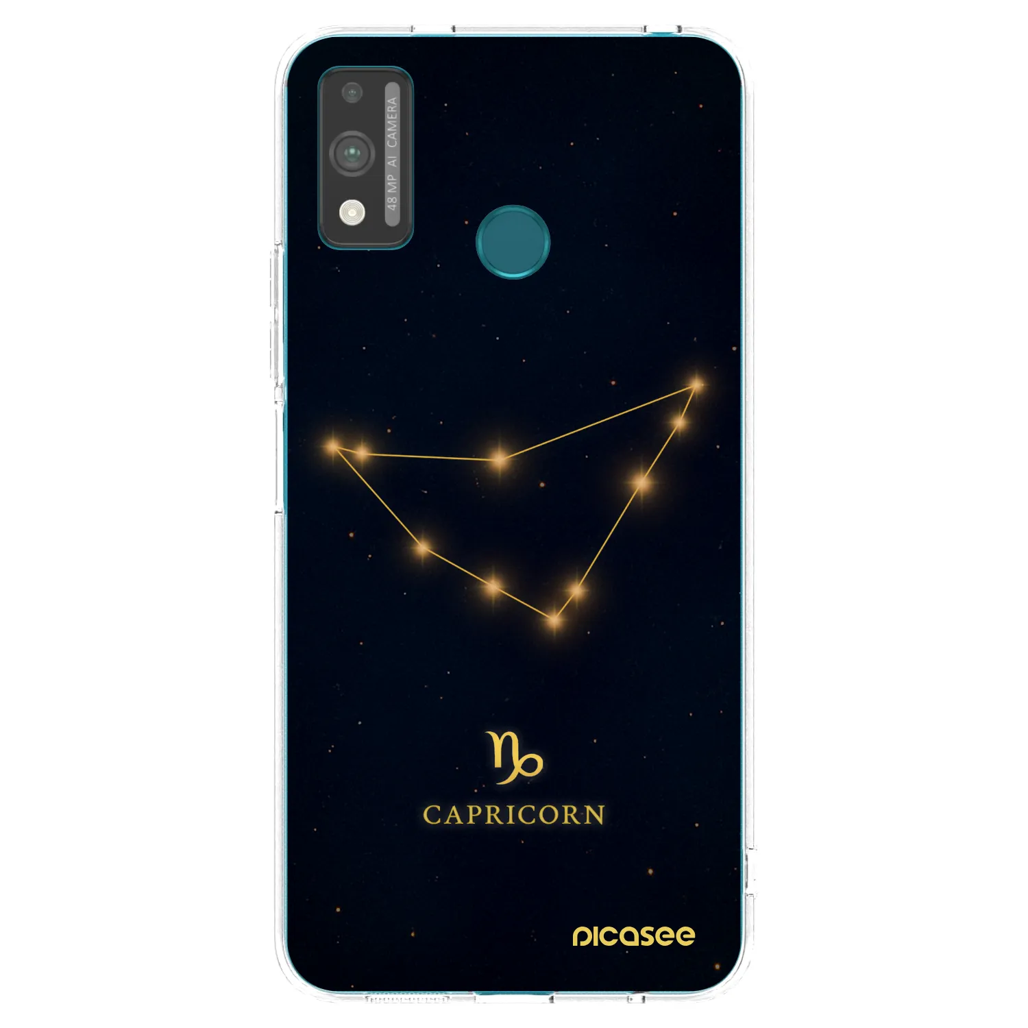 Picasee husă transparentă din silicon pentru Honor 9X Lite - CAPRICORN