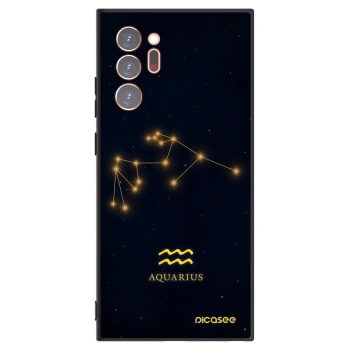 Picasee husă neagră din silicon pentru Samsung Galaxy Note 20 Ultra - AQUARIUS