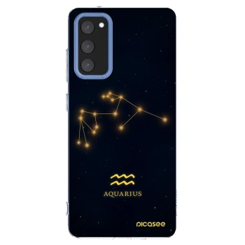 Picasee husă transparentă din silicon pentru Samsung Galaxy S20 FE - AQUARIUS
