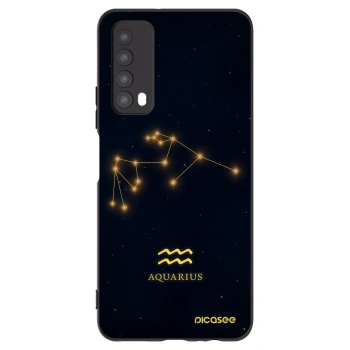 Picasee husă neagră din silicon pentru Huawei P Smart 2021 - AQUARIUS