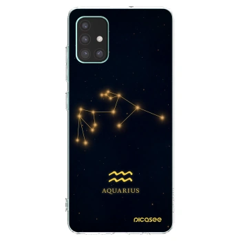 Picasee husă transparentă din silicon pentru Samsung Galaxy M51 M515F - AQUARIUS