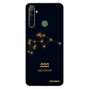 Picasee husă transparentă din silicon pentru Realme 6i - AQUARIUS