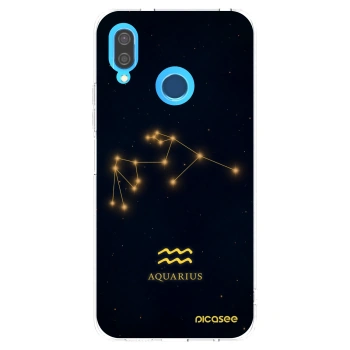 Picasee husă transparentă din silicon pentru Huawei P20 Lite - AQUARIUS