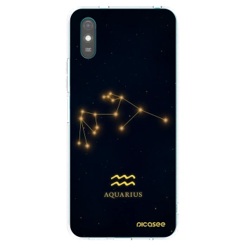 Picasee husă transparentă din silicon pentru Xiaomi Redmi 9AT - AQUARIUS