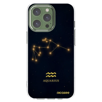Picasee husă transparentă din silicon pentru Apple iPhone 13 Pro - AQUARIUS