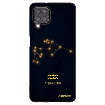 Picasee husă neagră din silicon pentru Samsung Galaxy M12 M127F - AQUARIUS