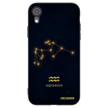 Picasee husă neagră din silicon pentru Apple iPhone 6 Plus/6S Plus - AQUARIUS