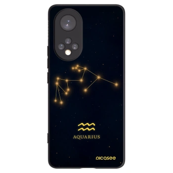 Picasee husă neagră din silicon pentru Huawei Nova 9 - AQUARIUS