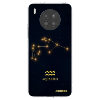 Picasee husă transparentă din silicon pentru Huawei Nova 8i - AQUARIUS