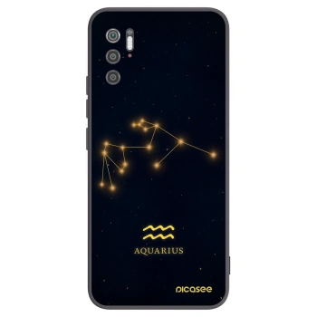 Picasee husă neagră din silicon pentru Xiaomi Poco M3 Pro 5G - AQUARIUS