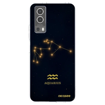 Picasee husă transparentă din silicon pentru Vivo Y72 5G - AQUARIUS