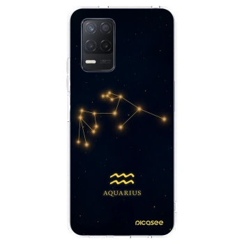 Picasee husă transparentă din silicon pentru Realme 8 5G - AQUARIUS