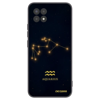 Picasee husă neagră din silicon pentru Realme 8i - AQUARIUS