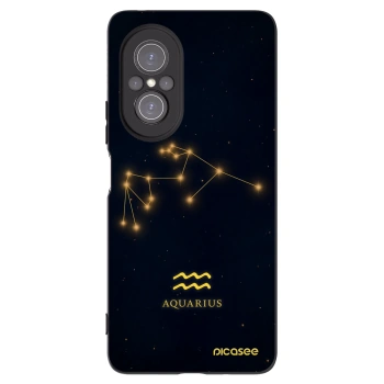 Picasee husă neagră din silicon pentru Huawei Nova 9 SE - AQUARIUS
