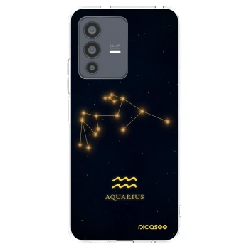Picasee husă transparentă din silicon pentru Vivo V23 5G - AQUARIUS