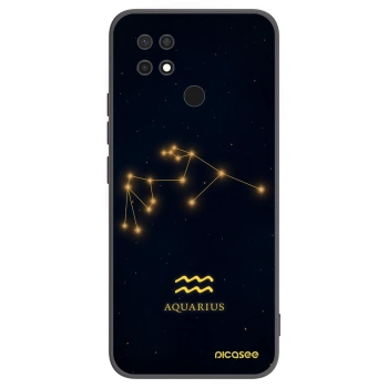 Picasee husă neagră din silicon pentru Xiaomi Redmi 10C - AQUARIUS