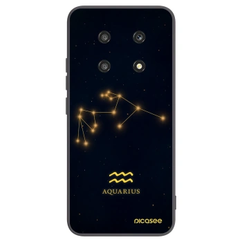 Picasee husă neagră din silicon pentru Honor Magic4 Lite 5G - AQUARIUS