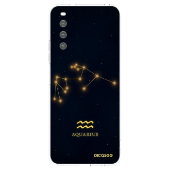 Picasee husă transparentă din silicon pentru Sony Xperia 10 IV 5G - AQUARIUS