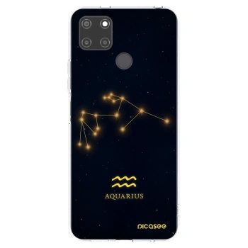 Picasee husă transparentă din silicon pentru Realme C21Y - AQUARIUS