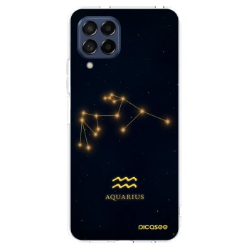 Picasee husă transparentă din silicon pentru Samsung Galaxy M53 5G - AQUARIUS