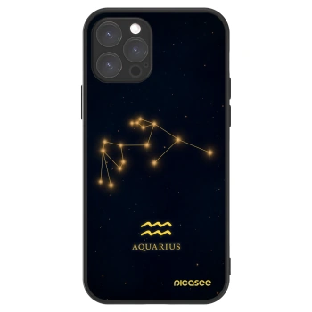 Picasee ULTIMATE CASE MagSafe pentru Apple iPhone 12 Pro - AQUARIUS