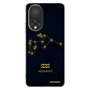 Picasee husă transparentă din silicon pentru Honor X7 - AQUARIUS