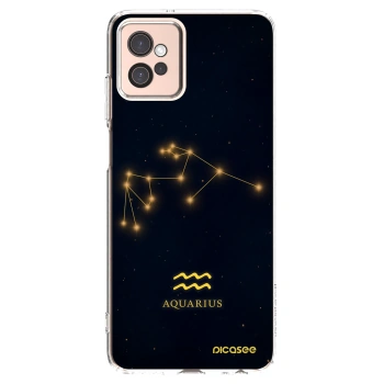 Picasee husă transparentă din silicon pentru Motorola Moto G32 - AQUARIUS