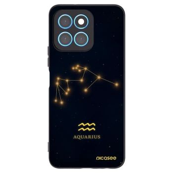 Picasee husă neagră din silicon pentru Honor X6 - AQUARIUS