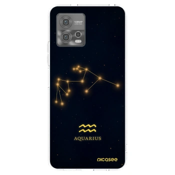 Picasee husă transparentă din silicon pentru Motorola Moto G72 - AQUARIUS