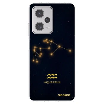 Picasee husă transparentă din silicon pentru Xiaomi Redmi Note 12 Pro+ 5G - AQUARIUS