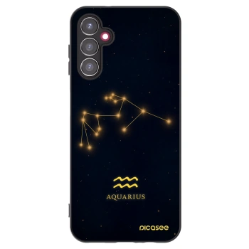 Picasee husă neagră din silicon pentru Samsung Galaxy A14 4G A145R - AQUARIUS