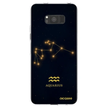 Picasee husă transparentă din silicon pentru Samsung Galaxy S8 G950F - AQUARIUS